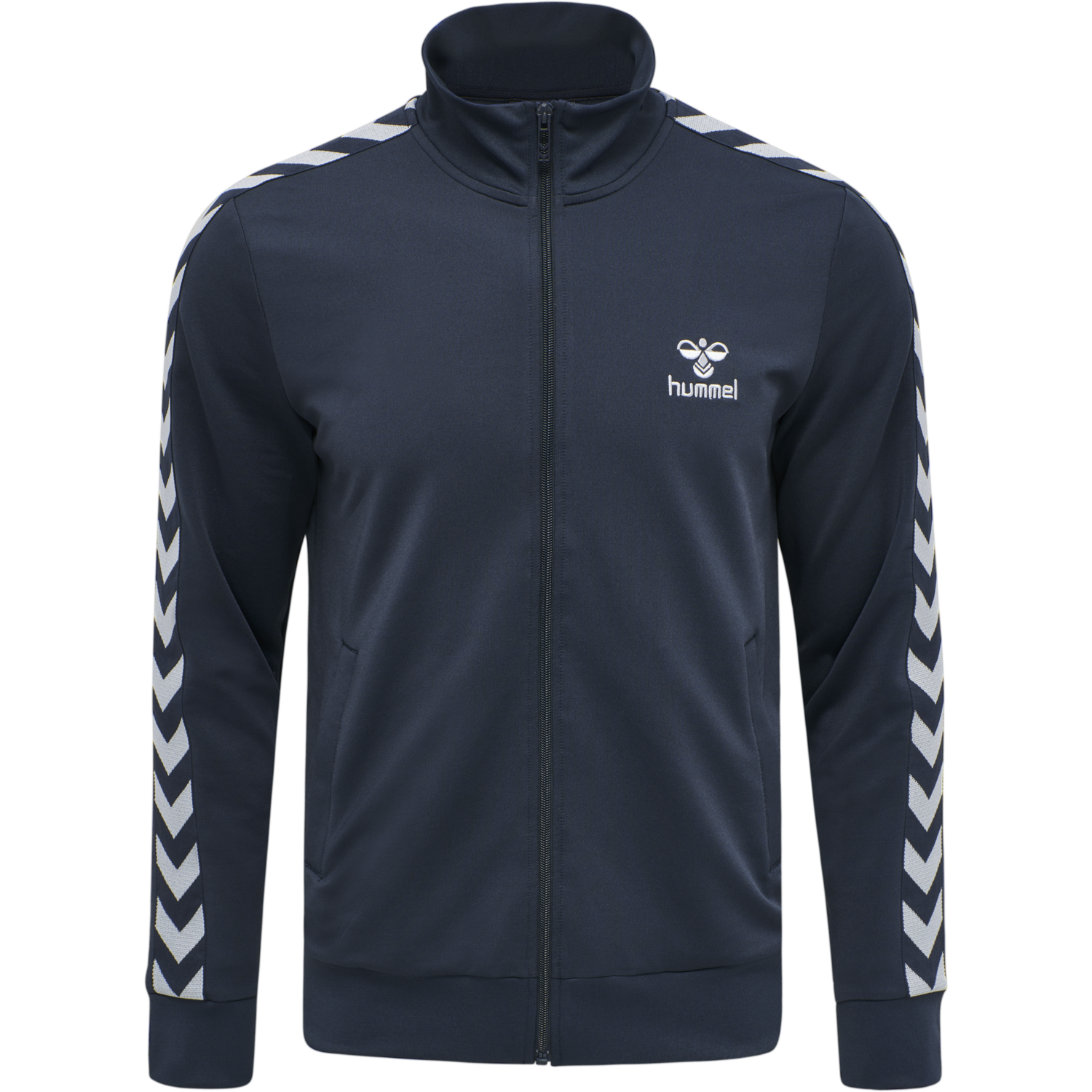 Hummel Nathan 2 0 Zip Jacket Blue Nights Hummelsport De