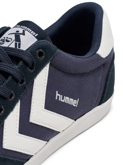HUMMEL SLIMMER STADIL LOW, DRESS BLUE, packshot