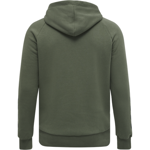 hmlISAM ZIP HOODIE, BEETLE, packshot