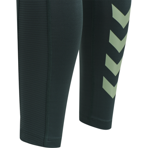 hmlNORMA HIGH WAIST TIGHTS, DARKEST SPRUCE, packshot