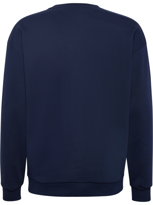hmlLOOSE CREWNECK CLUB SPORTSWEAR, DRESS BLUES hmlLOOSE CREWNECK CLUB SPORTSWEAR, DRESS BLUES, packshot