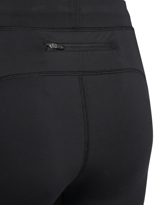 hmlRUN TIGHT WOMAN, BLACK hmlRUN TIGHT WOMAN, BLACK, packshot