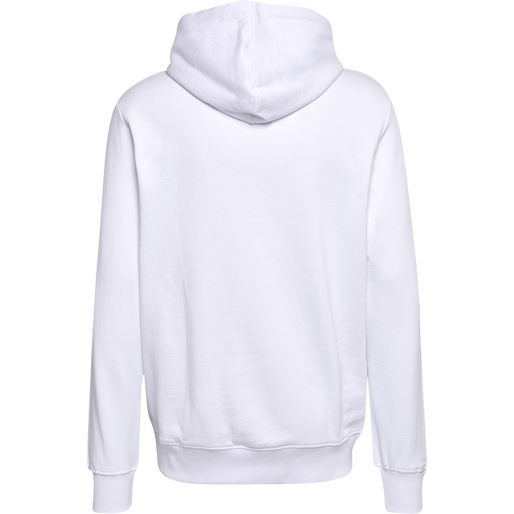 hmlLEGACY LOGO HOODIE, WHITE, packshot