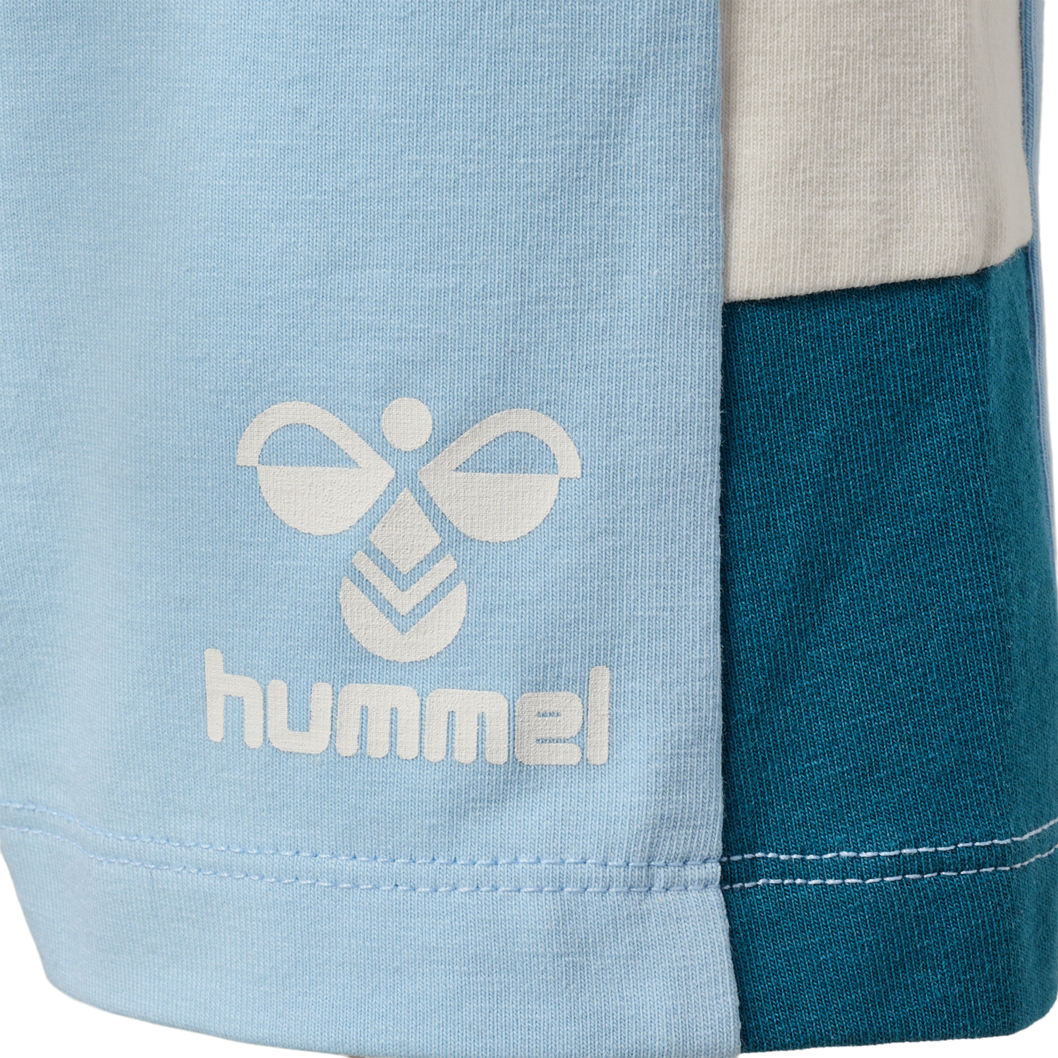hmlDREAM BLOCK SHORTS, CERULEAN, packshot
