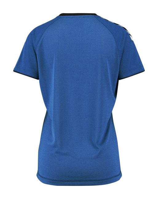 AUTHENTIC CHARGE SS POLY JERSEY WOMAN, TRUE BLUE, packshot