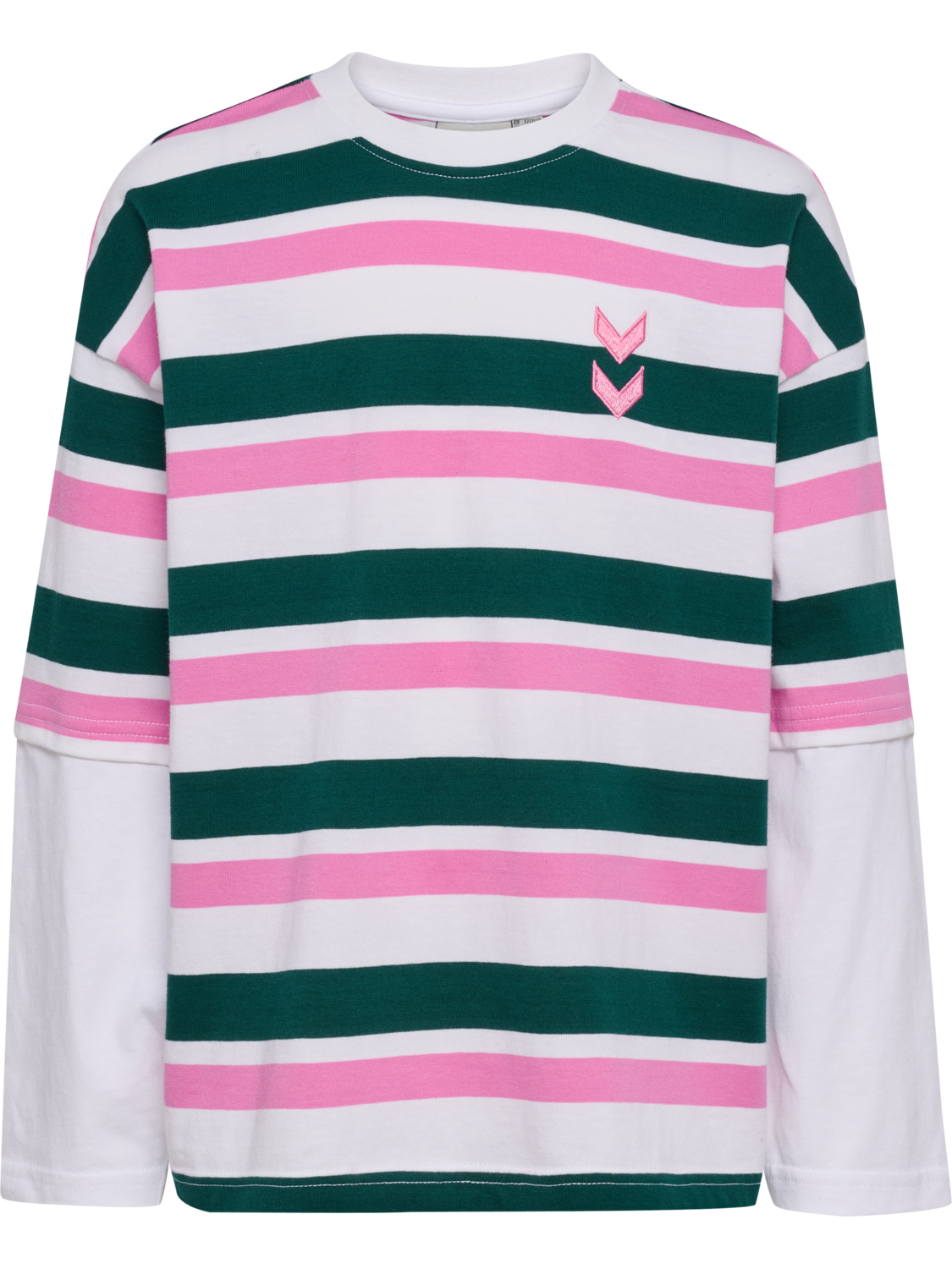 hmlJR SILLY T-SHIRT L/S, FOREST BIOME, packshot