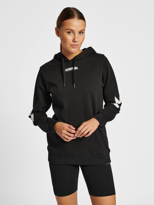 hummel LEGACY WOMAN HOODIE - BLACK