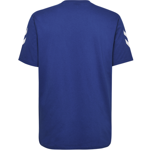 HMLGO COTTON T-SHIRT S/S, TRUE BLUE, packshot