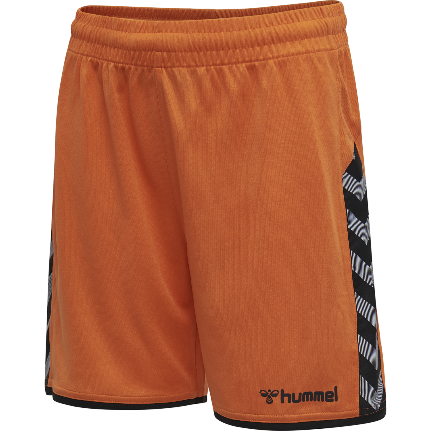 hmlAUTHENTIC KIDS POLY SHORTS, TANGERINE, packshot