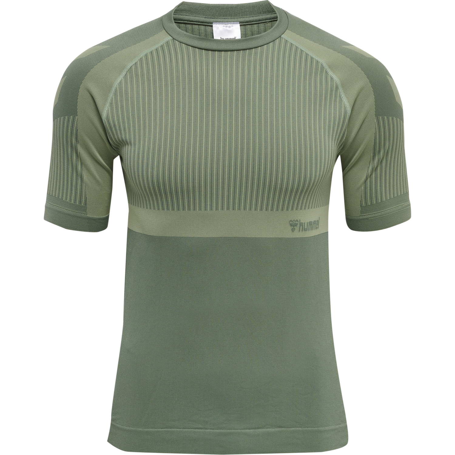 hummel MT UNIT SEAMLESS T-SHIRT - LAUREL WREATH/LILY PAD 