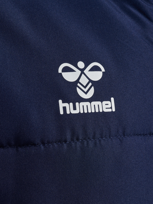 hmlESSENTIAL SHORT BENCH JKT KIDS, MARINE, packshot