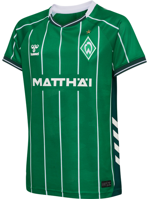 WER 25/26 HOME JERSEY S/S KIDS, ABUNDANT GREEN WER 25/26 HOME JERSEY S/S KIDS, ABUNDANT GREEN, packshot