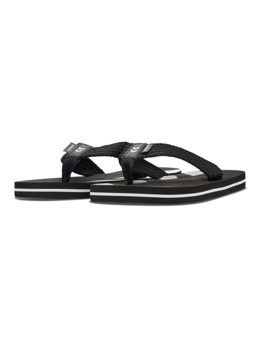 CHEVRON SPORT FLIP FLOP, BLACK, packshot