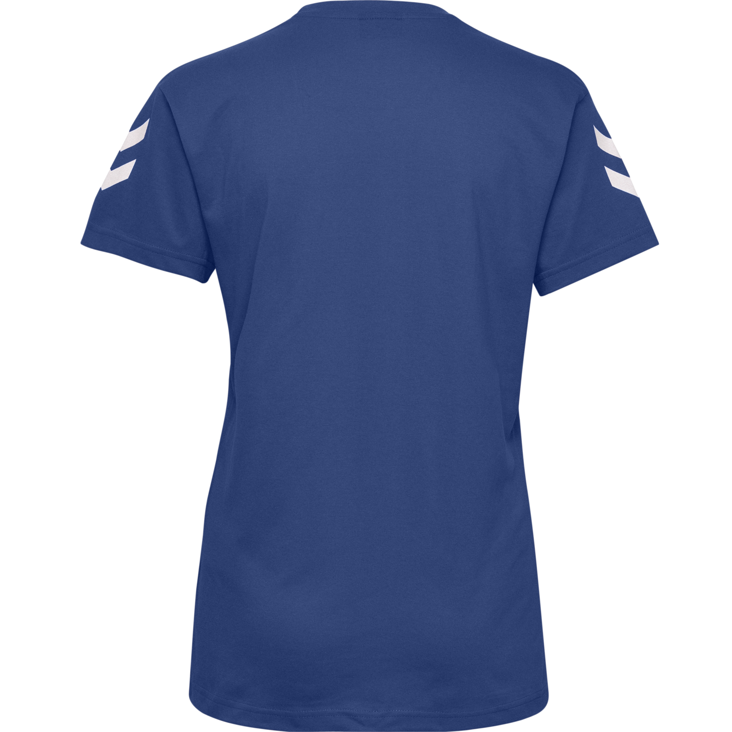 HUMMEL GO COTTON T-SHIRT WOMAN S/S, TRUE BLUE, packshot