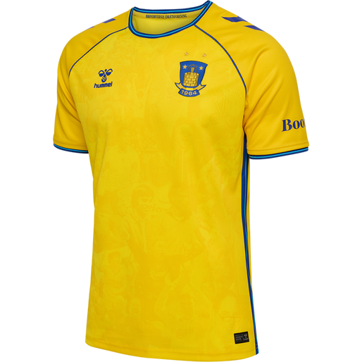 BIF 24/25 HOME JERSEY S/S, CYBER YELLOW BIF 24/25 HOME JERSEY S/S, CYBER YELLOW, packshot