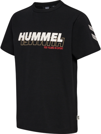 hmlSAMUEL T-SHIRT S/S, BLACK, packshot