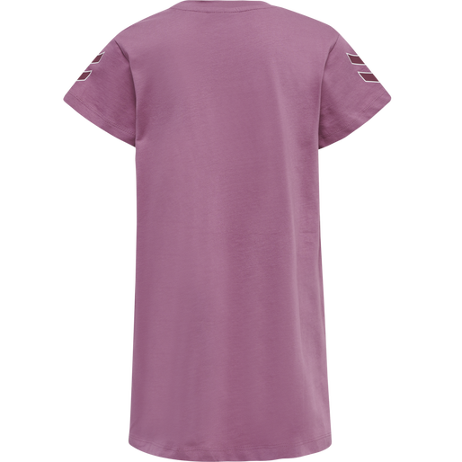 hmlARCHITECTURE T-SHIRT DRESS S/S, BORDEAUX hmlARCHITECTURE T-SHIRT DRESS S/S, BORDEAUX, packshot