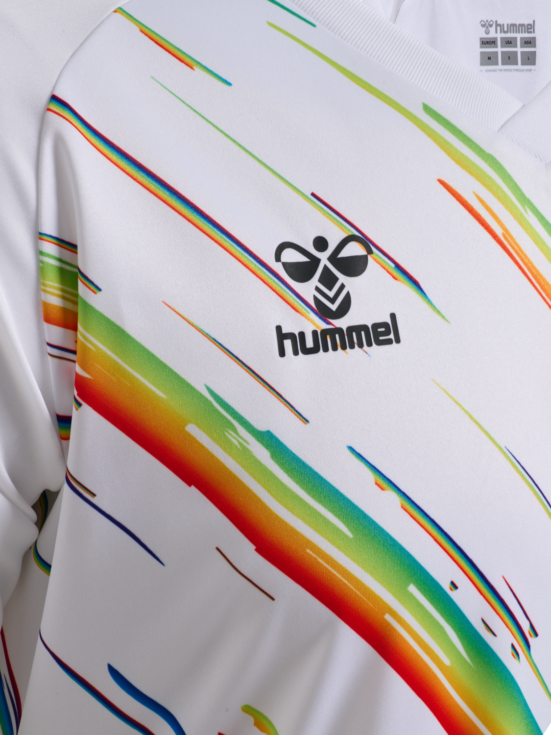 hmlMATCH TRIUMPH JERSEY S/S, WHITE/MULTICOLOR, packshot