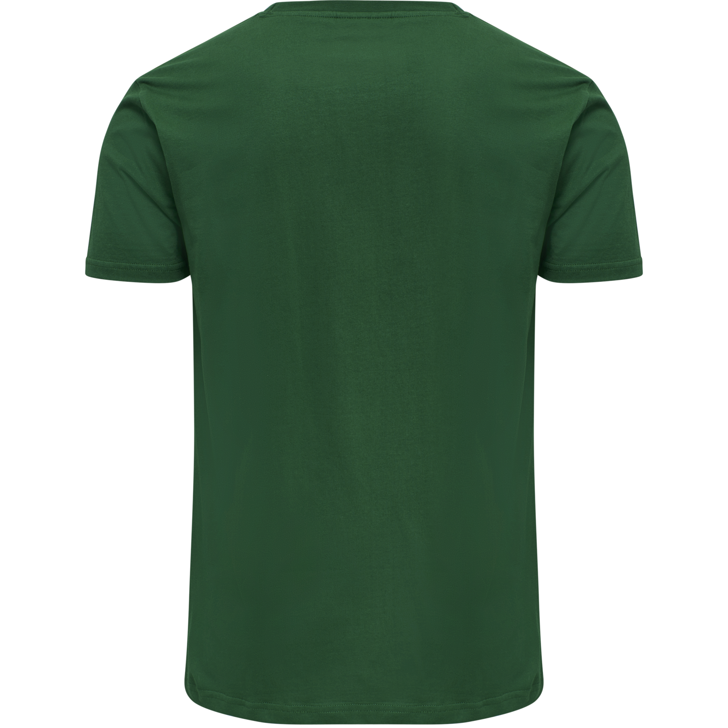 HUMMEL GO COTTON LOGO T-SHIRT S/S, EVERGREEN, packshot