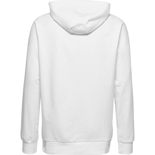 HMLGO COTTON HOODIE, WHITE, packshot