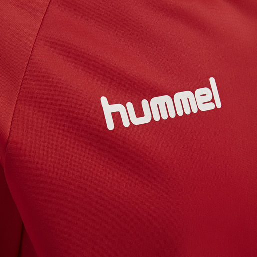 hmlPROMO POLY SWEATSHIRT, TRUE RED, packshot
