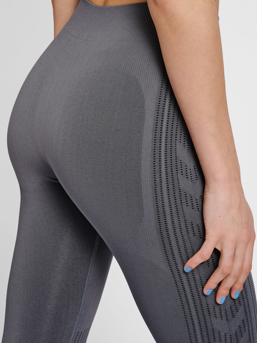 hummel MT SHAPING SEAMLESS MW TIGHTS - QUIET SHADE