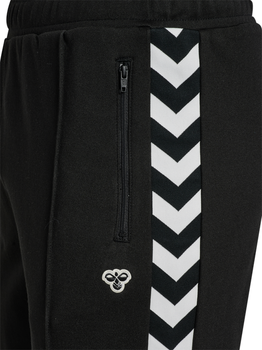 hmlARCHIVE REGULAR POLY PANTS, BLACK hmlARCHIVE REGULAR POLY PANTS, BLACK, packshot