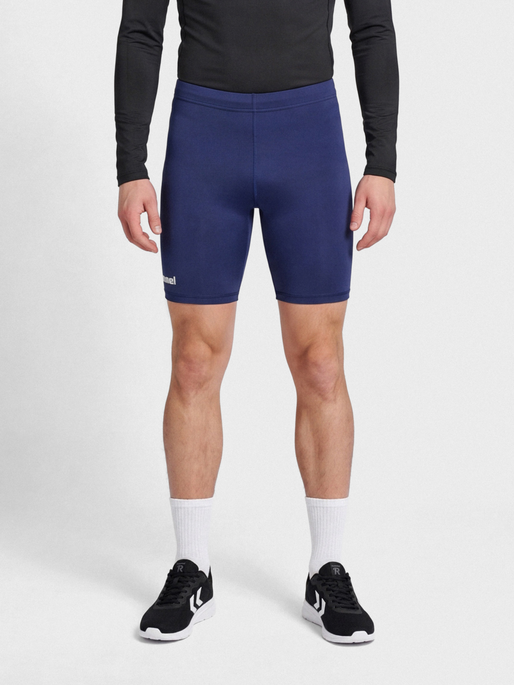 hmlBL ESSENTIAL SHORT TIGHTS, MARINE, model