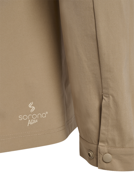 hmlSORONA LOOSE OVERSHIRT, CORNSTALK, packshot