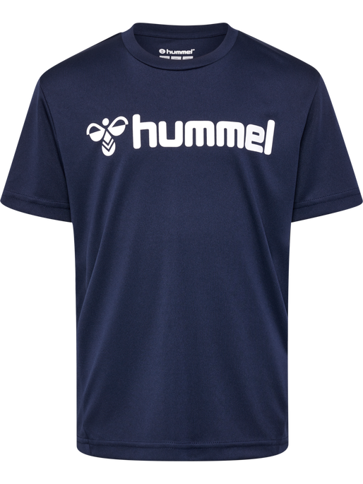 hmlLOGO JERSEY S/S KIDS, MARINE, packshot