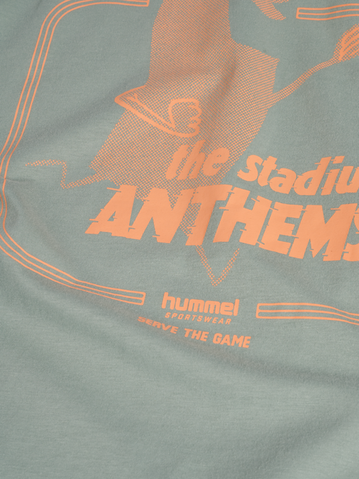 hmlJR LOOSE T-SHIRT S/S STADIUM, ICEBERG GREEN hmlJR LOOSE T-SHIRT S/S STADIUM, ICEBERG GREEN, packshot