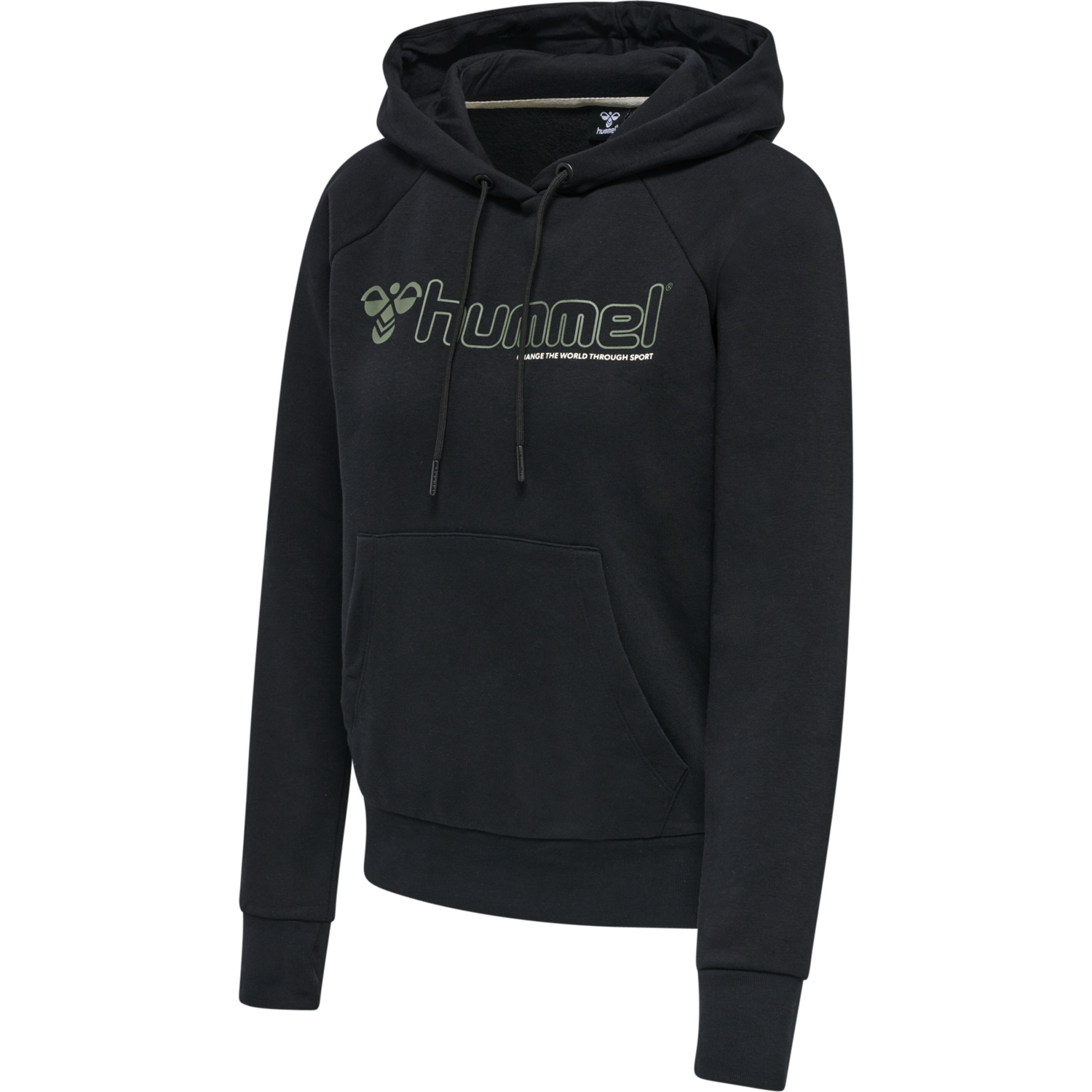 hmlNONI HOODIE, BLACK, packshot