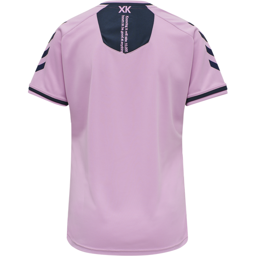 hmlACTION POLY JERSEY S/S WOMAN, ORCHID, packshot