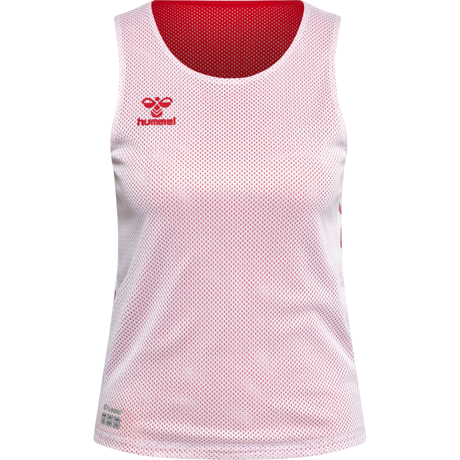 hmlCORE XK REVERSE BASKET JERSEY KI, TRUE RED/WHITE, packshot