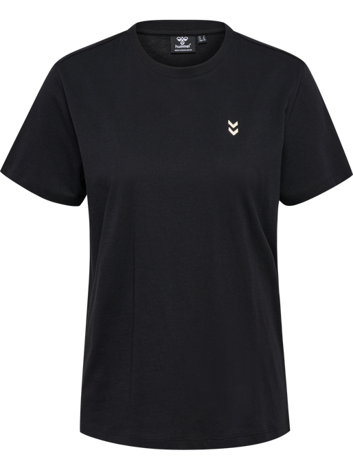 hmlPULSE W T-SHIRT, BLACK hmlPULSE W T-SHIRT, BLACK, packshot
