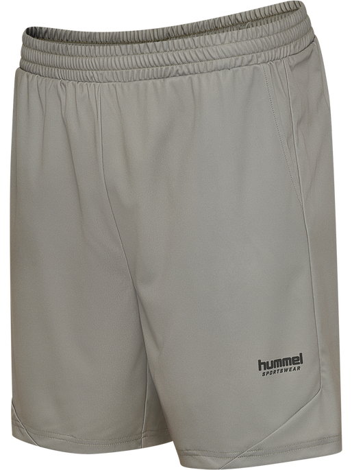 hmlLOOSE POLY SHORTS TOPSCORER, ROCK RIDGE hmlLOOSE POLY SHORTS TOPSCORER, ROCK RIDGE, packshot