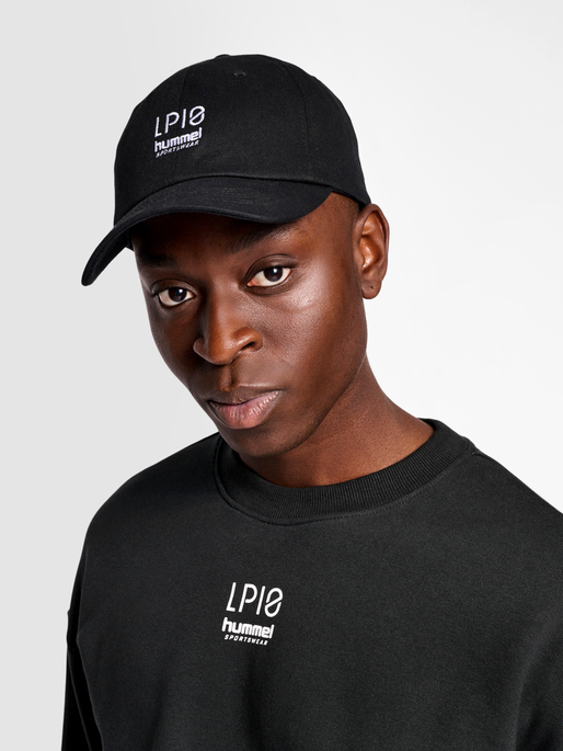 hmlLP10 CAP, BLACK, model