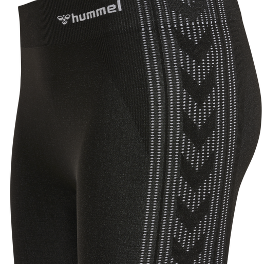 hmlMT SHAPING SEAMLESS MW TIGHTS, BLACK, packshot