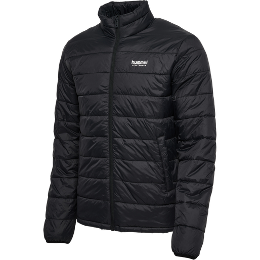 hmlWIND PUFF JACKET, BLACK, packshot