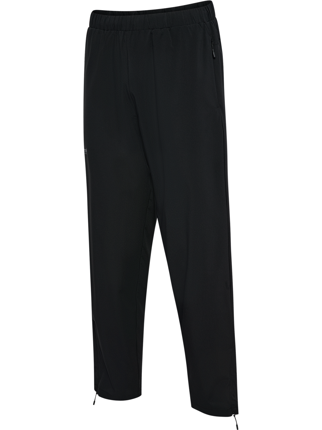 hmlPULSE WINDBREAKER PANTS, BLACK, packshot