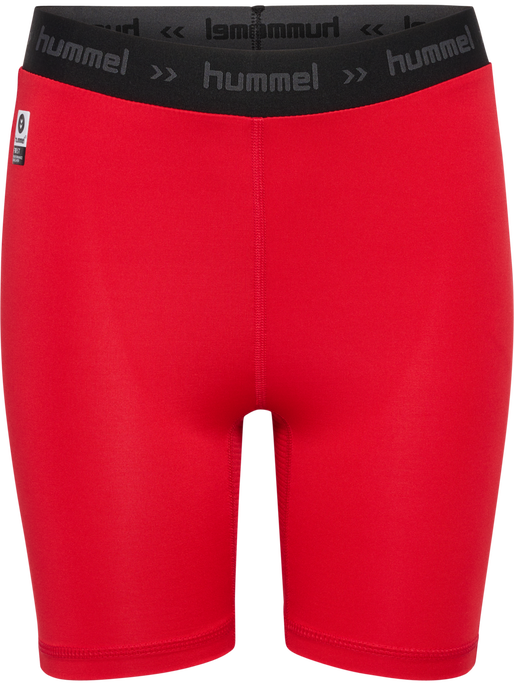 HUMMEL FIRST PERFORMANCE KIDS TIGHT SHORTS, TRUE RED HUMMEL FIRST PERFORMANCE KIDS TIGHT SHORTS, TRUE RED, packshot