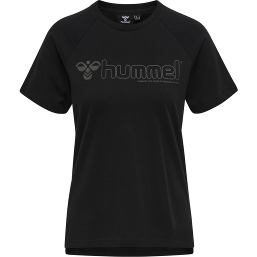hmlNONI 2.0 T-SHIRT, BLACK, packshot