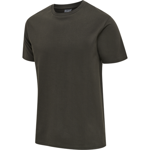hmlRED BASIC T-SHIRT S/S, RAVEN, packshot