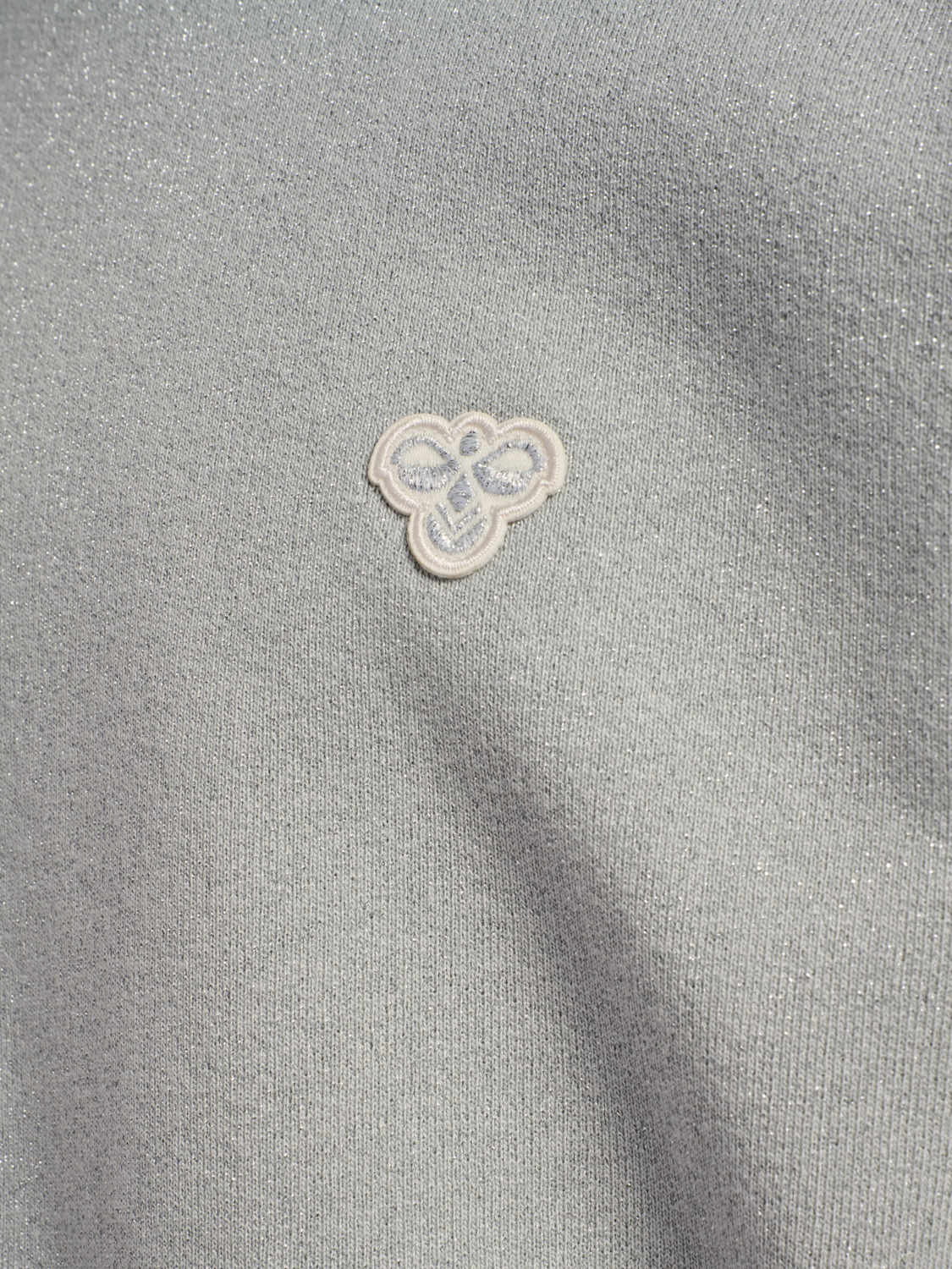 hmlJR LOOSE GLITTER CREWNECK, HIGH RISE, packshot