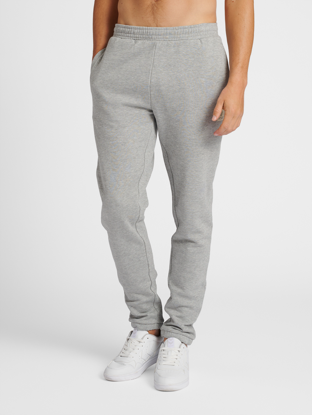 hummel GG12 SWEAT PANTS GREY MELANGE hummelsport