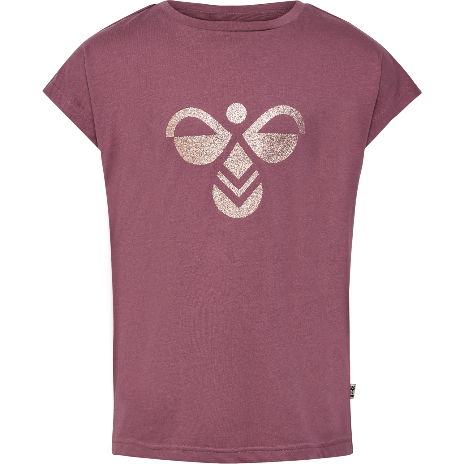 hmlDIEZ T-SHIRT S/S, ROSE BROWN, packshot