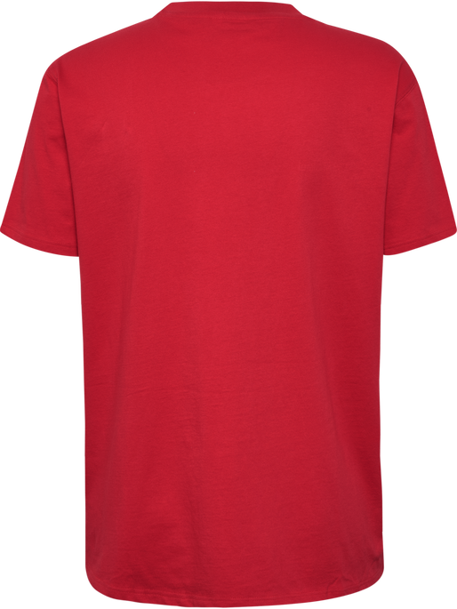 hmlGO 2.0 T-SHIRT S/S, TRUE RED, packshot