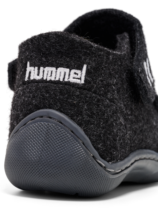 WOOL SLIPPER INFANT  , BLACK, packshot