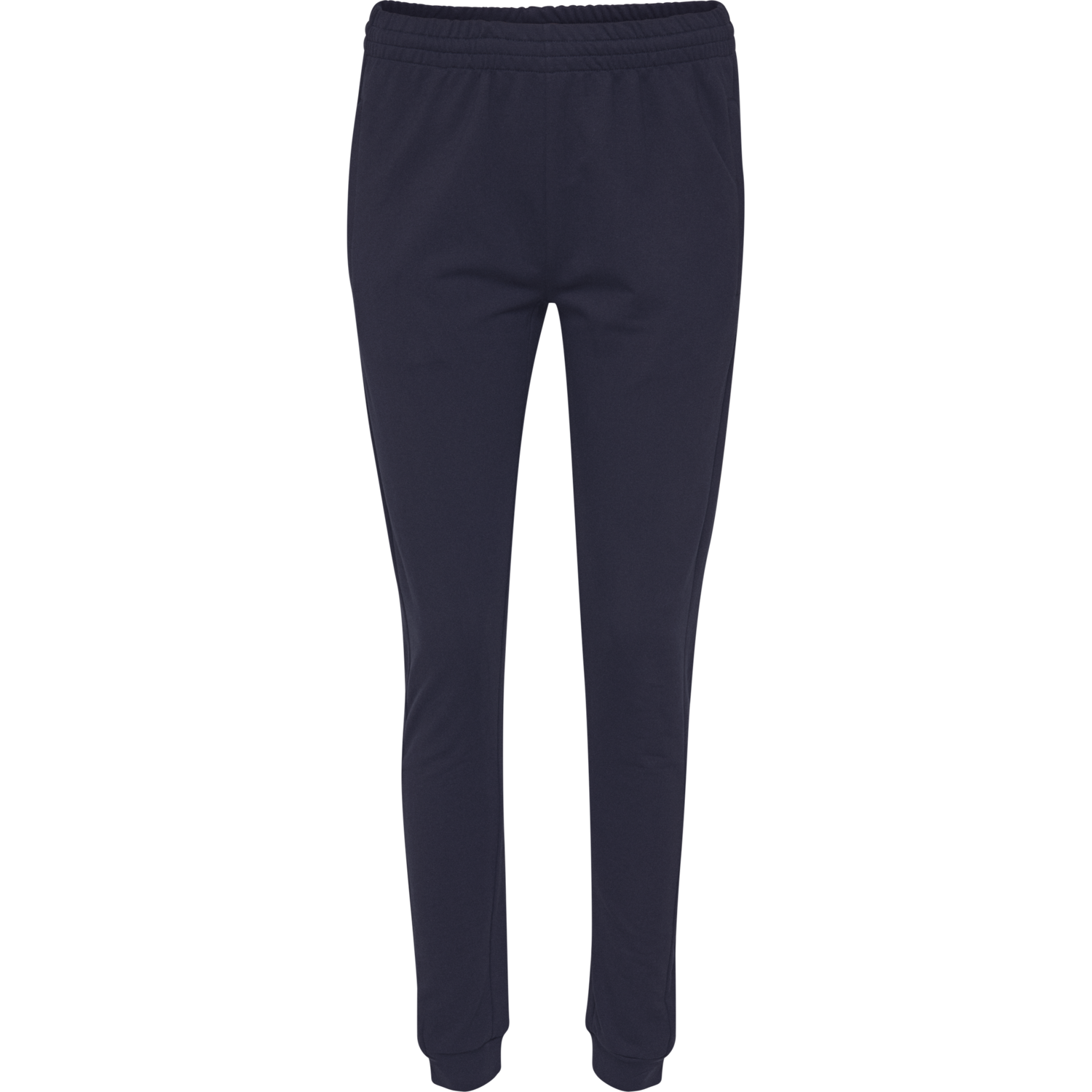 hmlGO COTTON PANT WOMAN, MARINE, packshot