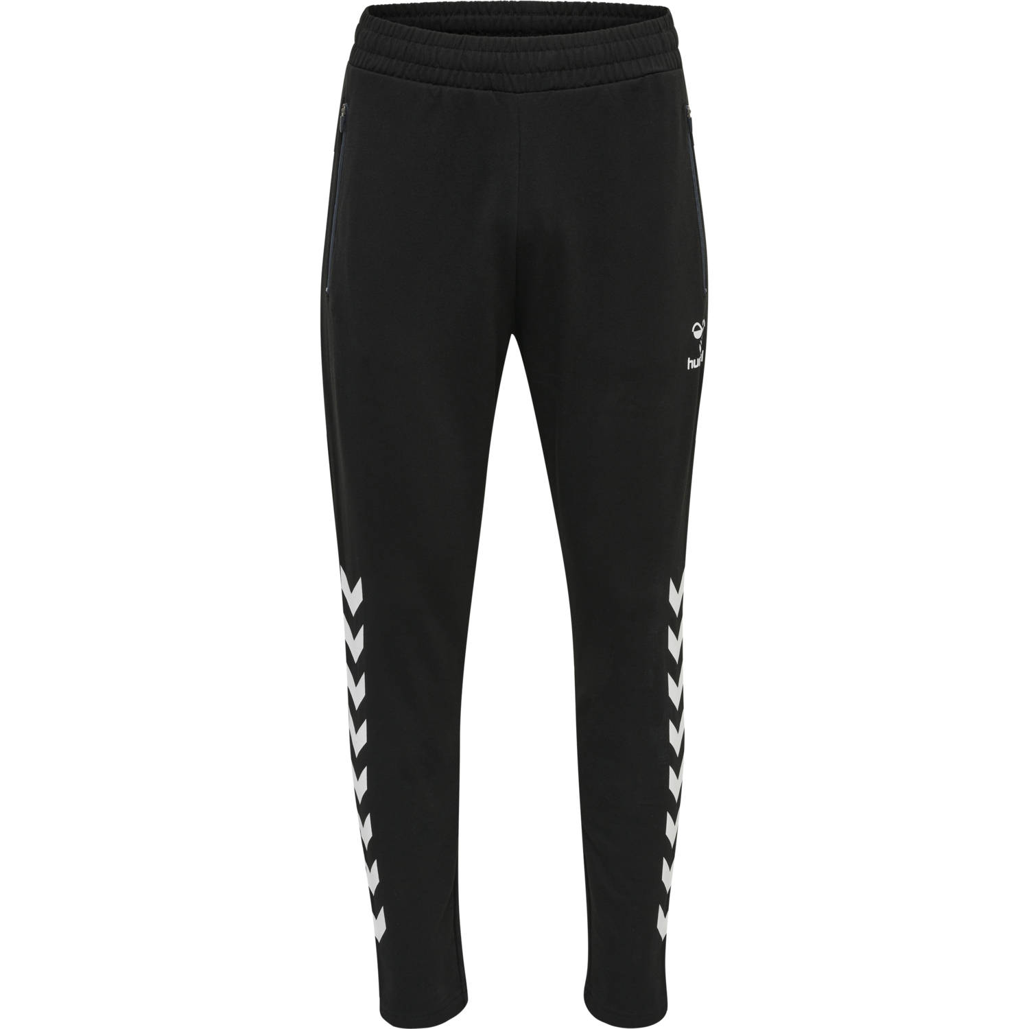 hmlRAY 2.0 TAPERED PANTS, BLACK, packshot